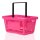 Einkaufskorb 22 Liter 1 Griff pink