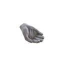 Cooee Design Skulptur Hand Bless Grau